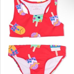 Stella McCartney Kids ice cream-print bikini 3T